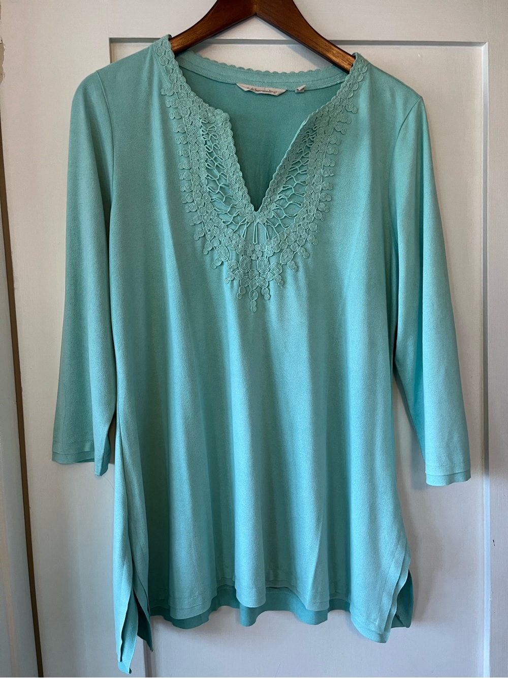 Soft Surroundings v-neck tunic top